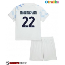 Otroške Nogometnih dresov Inter Milan Henrikh Mkhitaryan #22 Gostujoči 2025-26 Kratki rokavi (+ hlače)